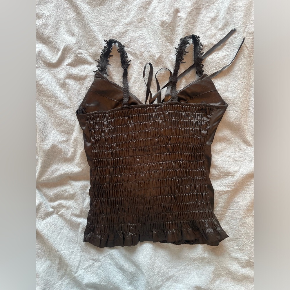 Amazing Vintage Black Seductions Corset Top - Picture 3 of 13